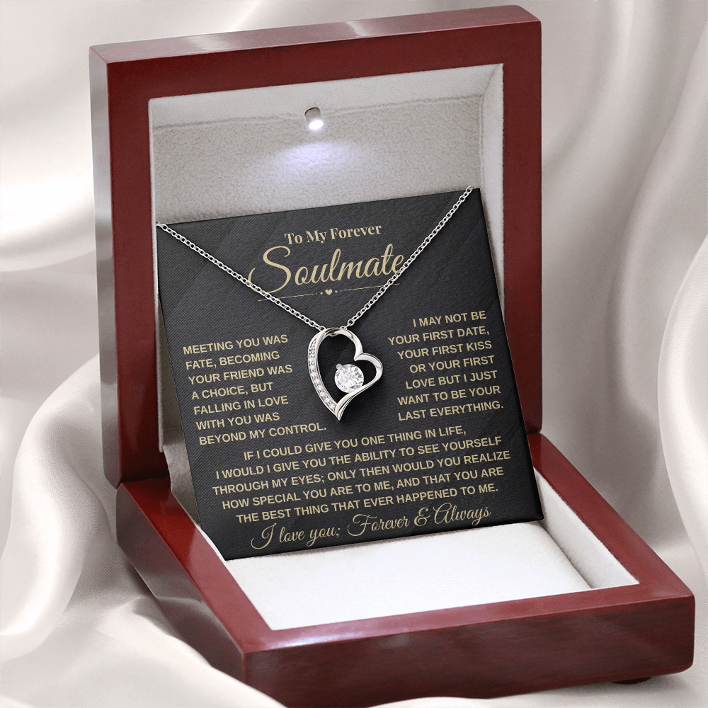 To My Forever Soulmate | Forever Love Necklace