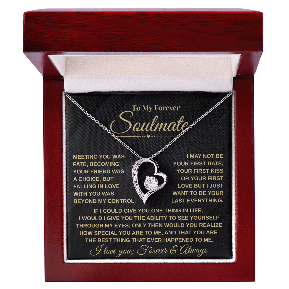 To My Forever Soulmate | Forever Love Necklace