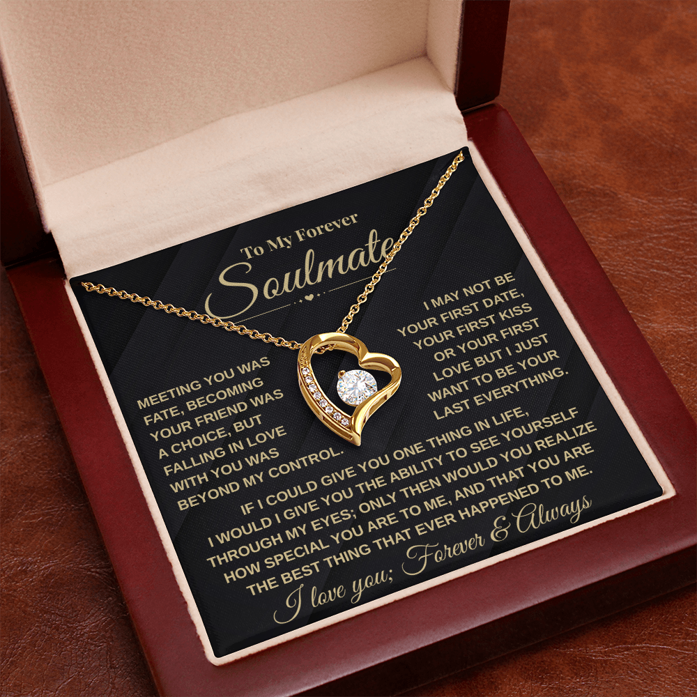 To My Forever Soulmate | Forever Love Necklace