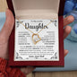 To My Lovely Daughter | Forever Love Necklace