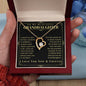To My granddaughter - Granddaughter Gift - Granddaughter Necklace - Birthday Necklace - Graduation Gift - Gift from Grandma/Grandpa