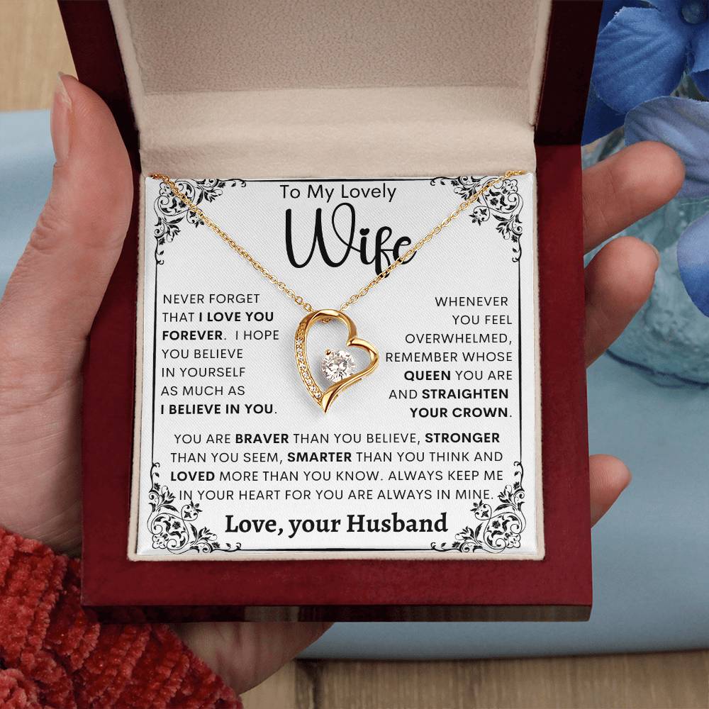 To My Wife - Forever Love Necklace