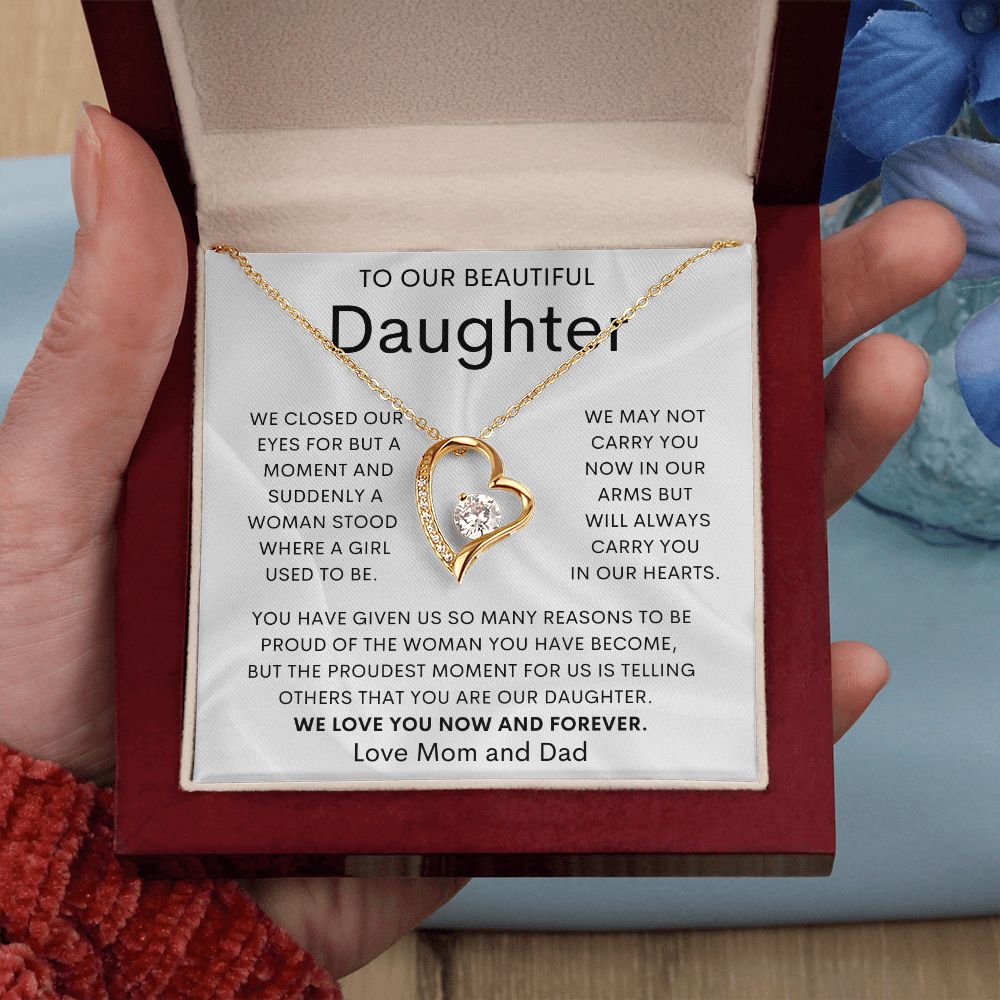 To Our Beautiful Daughter | Forever Love Necklace