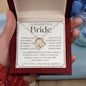 To My Bride, Wedding Day Gift for Bride from Groom, To My Beautiful Bride, Gift from Groom, To Bride Gift Wedding Day