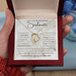 To My Soulmate - To My Wife Necklace, Anniversary Gift, Wife Gift Ideas, Gift From Husband, Wife Birthday Gift, Romantic Gift Wife, Anniversary Wife