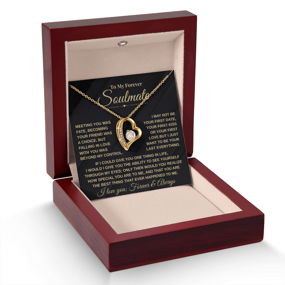 To My Forever Soulmate | Forever Love Necklace