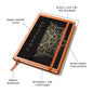 Grateful Graphic Leather Journal