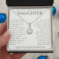 To My Daughter, Daughter Gift, Daughter Necklace, Daughter Birthday, Daughter Christmas Gift, Daughter Gift Ideas