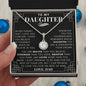 To My Daughter, Daughter Necklace, Daughter Birthday, Daughter Christmas Gift, Daughter Gift Ideas, Father Daughter Gift
