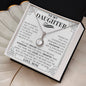 To My Daughter, Daughter Necklace, Daughter Birthday, Daughter Christmas Gift, Daughter Gift Ideas, Mother Daughter Gift