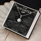 To My Daughter, Daughter Necklace, Daughter Birthday, Daughter Christmas Gift, Daughter Gift Ideas, Father Daughter Gift