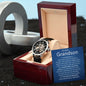 To Our Grandson | Men's Openwork Watch