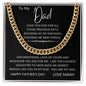 To My Dad | Cuban Link Chain
