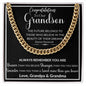 To Our Grandson | Cuban Link Chain