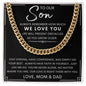 Gift for Son, Son Birthday Gift, To My Son, Dad Gift to Son, Christmas gift, Gift for him, Son birthday Gift