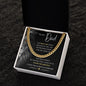 To My Dad | Cuban Link Chain