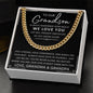 To My Grandson, Grandson Necklace, Gift For Grandson, Gifts From Grandma, Grandson Birthday, Grandson Gift Ideas