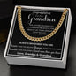 To Our Grandson | Cuban Link Chain