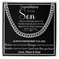 To Our Son | Cuban Link Chain