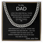 To My Dad | Cuban Link Chain