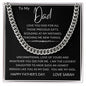 To My Dad | Cuban Link Chain