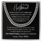 To My Husband | Cuban Link Chain