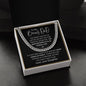 To My Bonus Dad | Cuban Link Chain