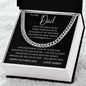 To My Dad | Cuban Link Chain