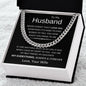 To My Husband | Cuban Link Chain