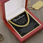 To My Grandson | Cuban Link Chain