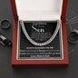 To Our Son | Cuban Link Chain