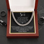 To My Son from Mom | Cuban Link Chain