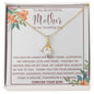 To My Beautiful Mother from Son | Alluring Beauty necklace