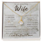 To My Wife Necklace, Anniversary Gift, Wife Gift Ideas, Gift From Husband, Wife Birthday Gift, Romantic Gift Wife, Anniversary Wife