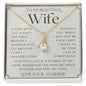 To My Wife Necklace, Anniversary Gift, Wife Gift Ideas, Gift From Husband, Wife Birthday Gift, Romantic Gift Wife, Anniversary Wife