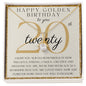 Happy 20th Golden Birthday