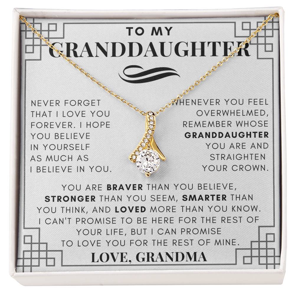 To My Granddaughter Gift, Grandma Gift, Birthday Gift, Personalized Gift, Granddaughter Christmas