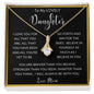 To My Lovely Daughter from Mom | Alluring Beauty necklace