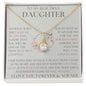 Daughter Gift, Daughter Necklace, Daughter Birthday, Daughter Christmas, Daughter Gift Ideas Father Daughter Gift,