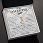 Daughter Gift, Daughter Necklace, Daughter Birthday, Daughter Christmas, Daughter Gift Ideas Father Daughter Gift, Special Daughter, To My Daughter,