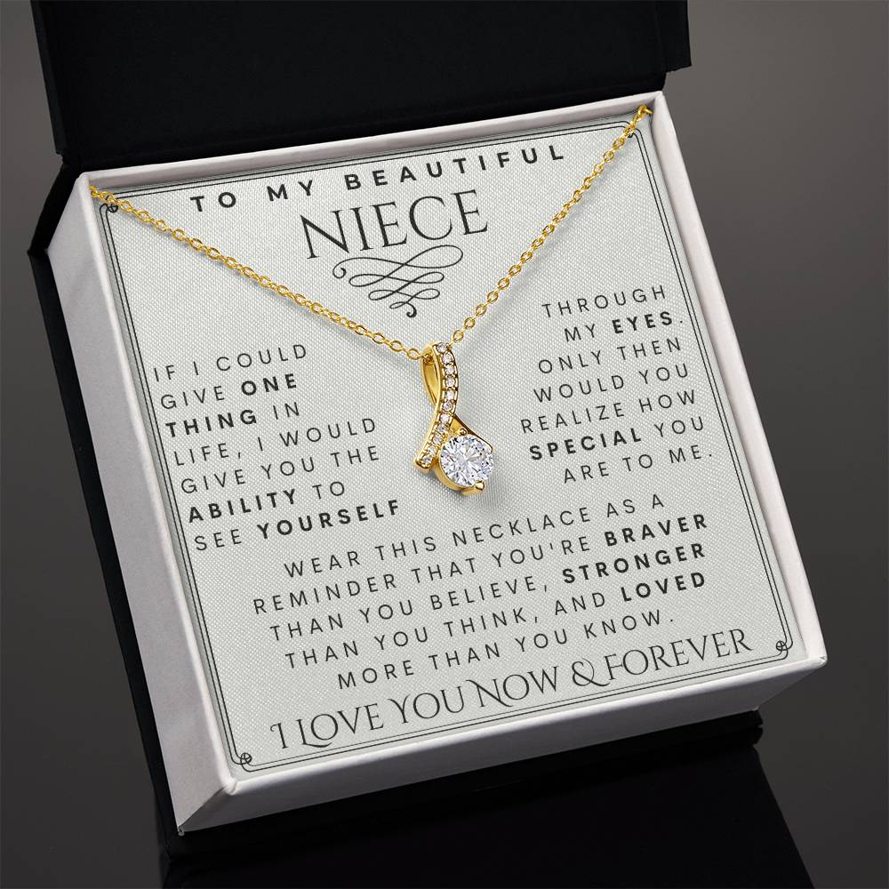 To My Niece, Niece Necklace, Niece Birthday, Niece Christmas Gift, Niece Gift Ideas, Aunt & Uncle Niece Gift