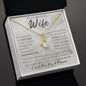 To My Wife Necklace, Anniversary Gift, Wife Gift Ideas, Gift From Husband, Wife Birthday Gift, Romantic Gift Wife, Anniversary Wife