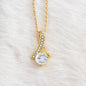 To My Soulmate, Wife necklace, Wife anniversary, Gift for Wife, Gift from husband, Gift for Soulmate, Anniversary necklace