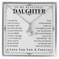 To My Daughter - Daughter Birthday - Graduation Gift - Daughter gift - Mother Daughter Gift - Father Daughter Gift - Daughter Birthday