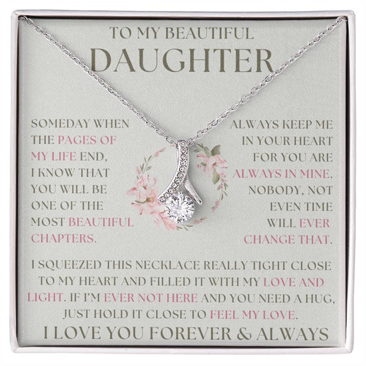 Daughter Gift, Daughter Necklace, Daughter Birthday, Daughter Christmas, Daughter Gift Ideas Father Daughter Gift,