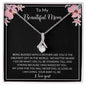 To My Beautiful Mom | Alluring Beauty necklace