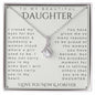 To My Daughter, Daughter Gift, Daughter Necklace, Daughter Birthday, Daughter Christmas Gift, Daughter Gift Ideas