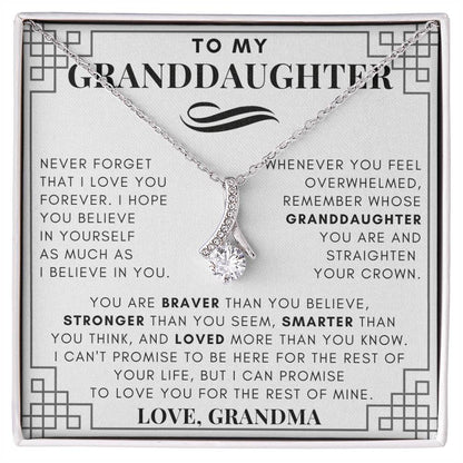 To My Granddaughter Gift, Grandma Gift, Birthday Gift, Personalized Gift, Granddaughter Christmas