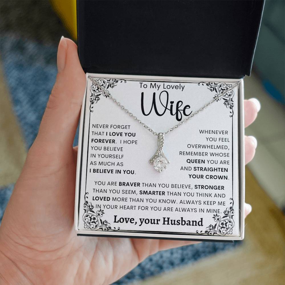 To My Wife - Alluring Beauty Necklace