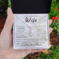 To My Wife Necklace, Anniversary Gift, Wife Gift Ideas, Gift From Husband, Wife Birthday Gift, Romantic Gift Wife, Anniversary Wife